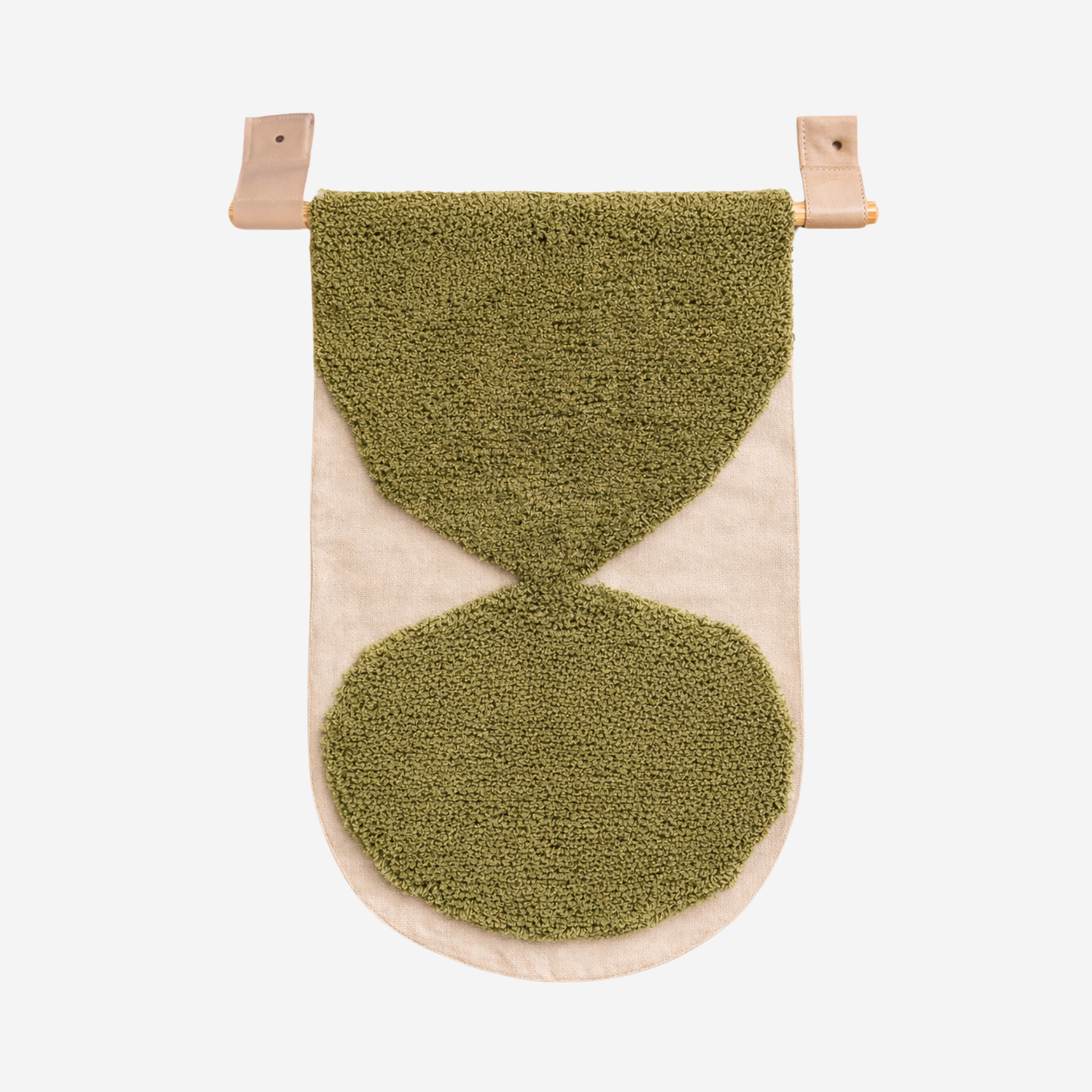 Hand Tufted Hourglass Wall Textile - Studio 03