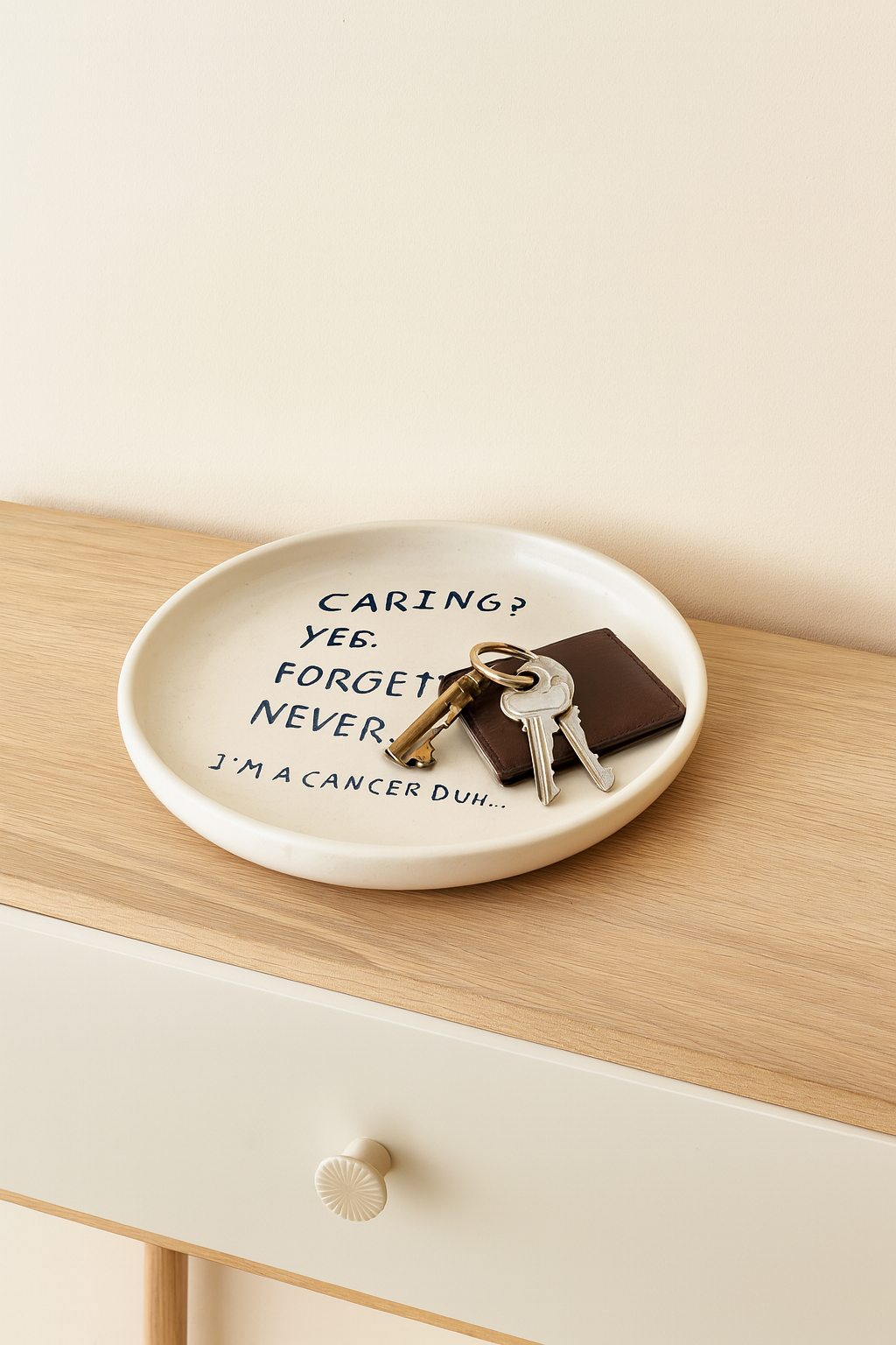 Cancer Signature Ceramic Tray