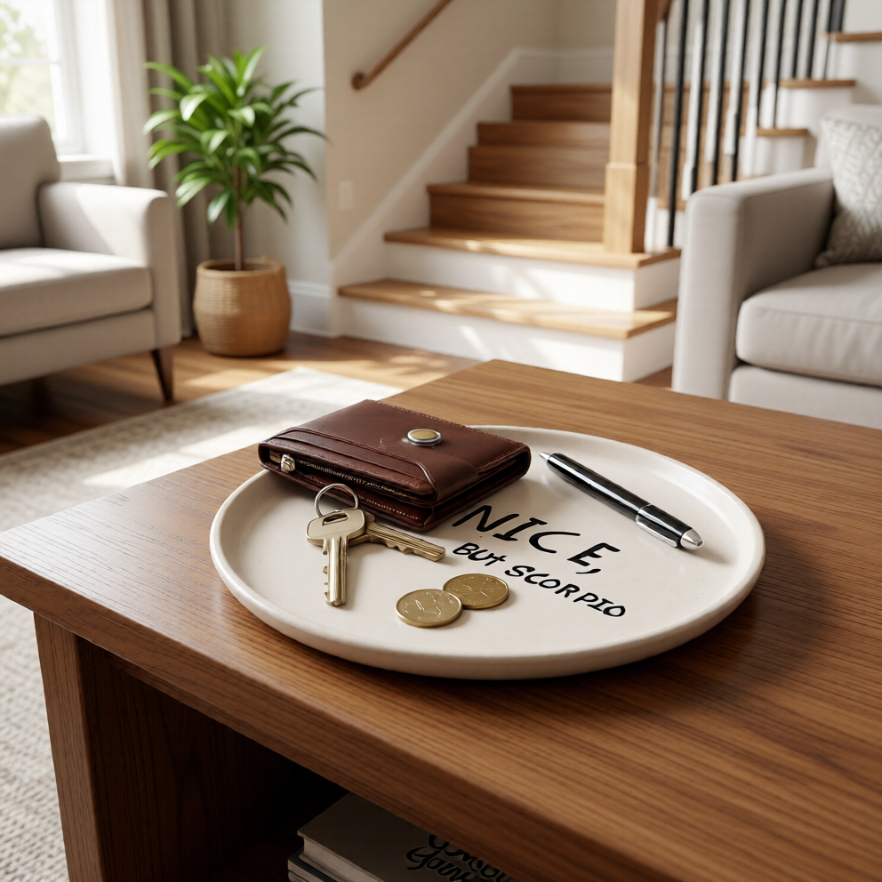 Scorpio Signature Ceramic Tray
