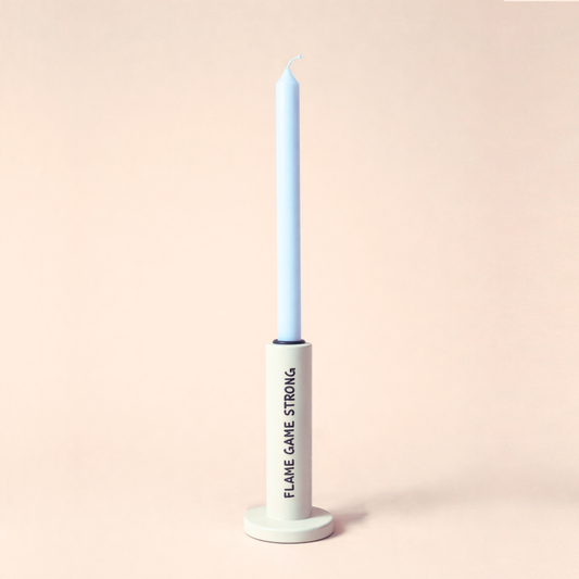 Flame Game – Modern Sculptural Candle Holder