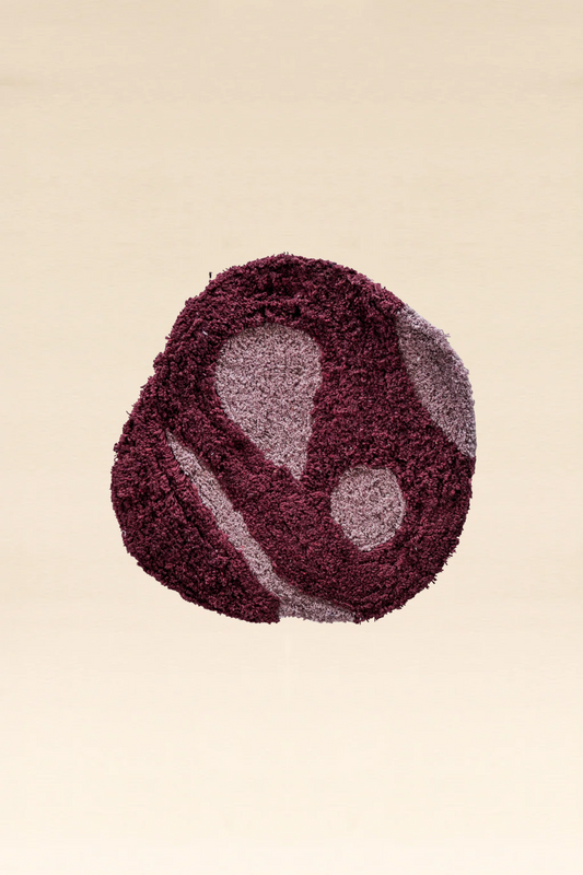 Pebble wall Art Purple Large