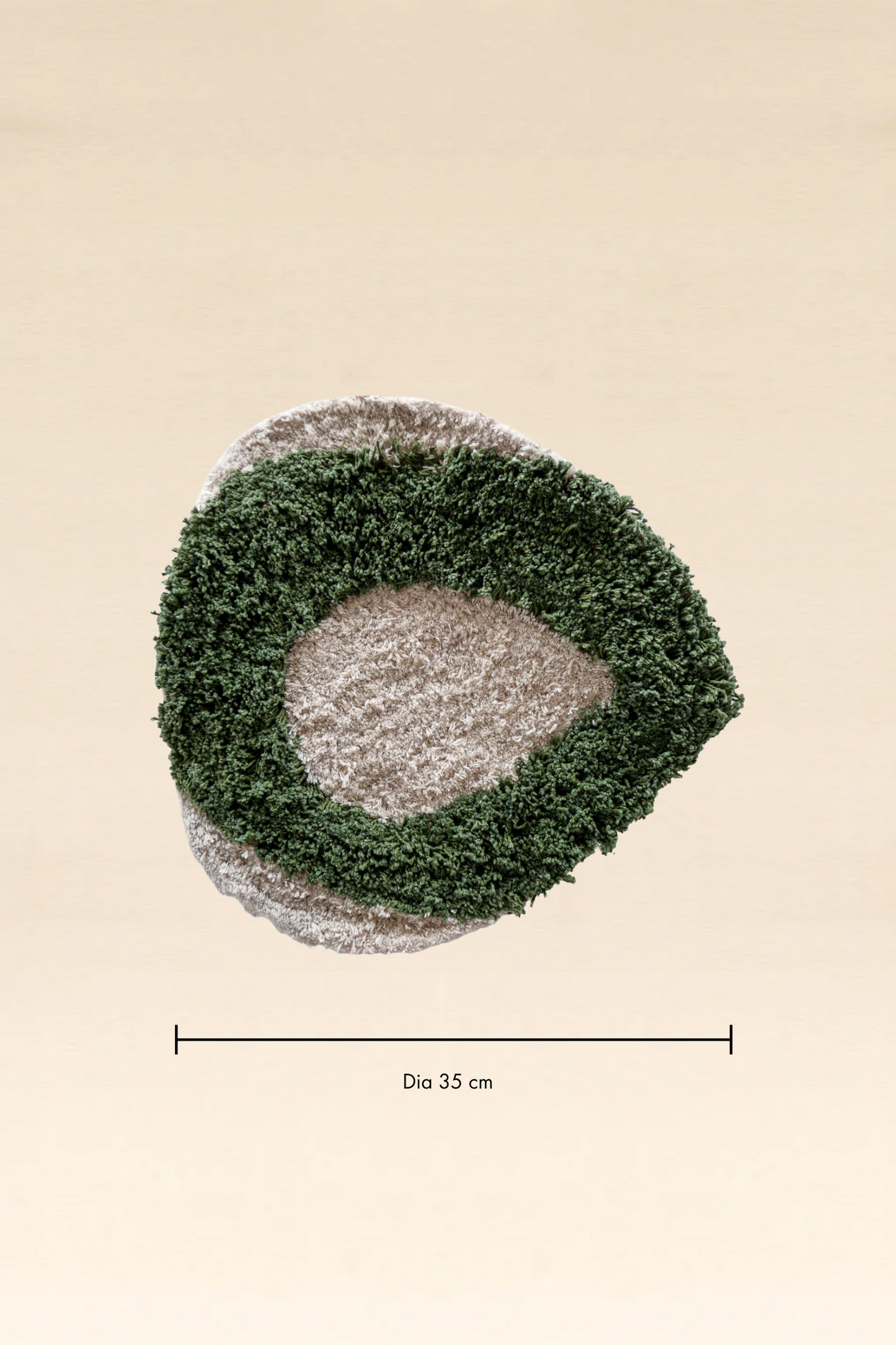 Pebble Wall Art Green Medium