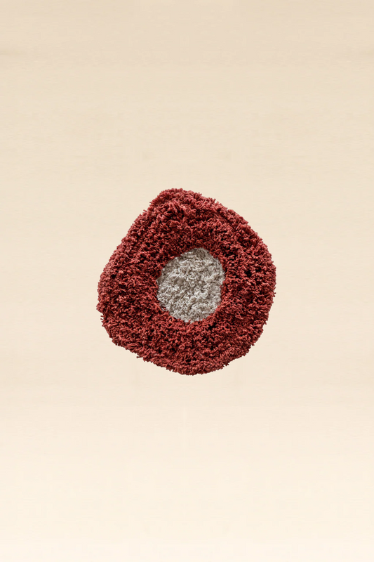 Pebble Wall Art Orange Small