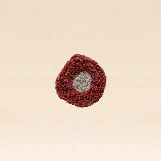 Pebble Wall Art Orange Small