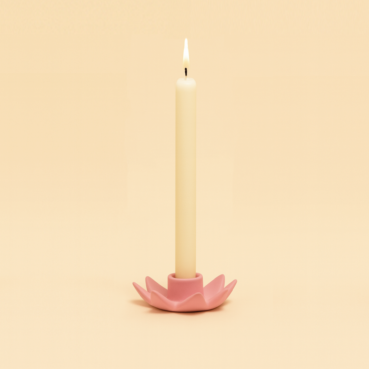 Flower Candleholder pink