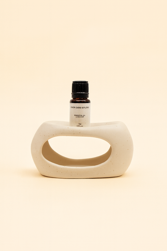 Oil Burner Beige