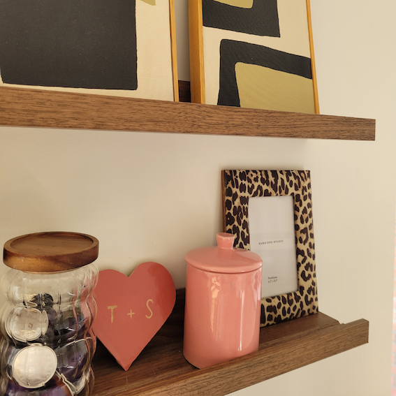 Leopard Fabric Photoframe