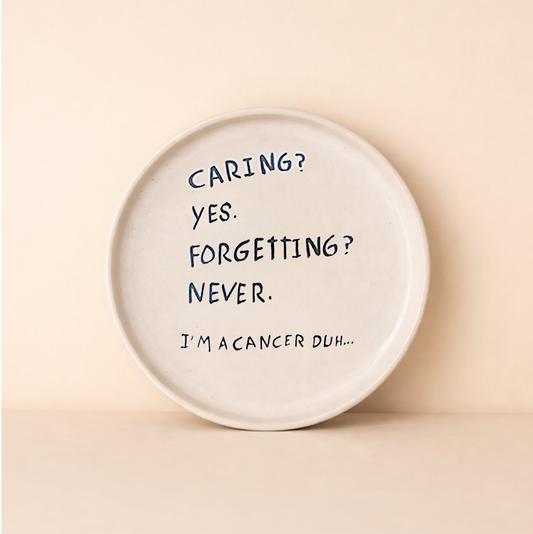 Cancer Signature Ceramic Tray