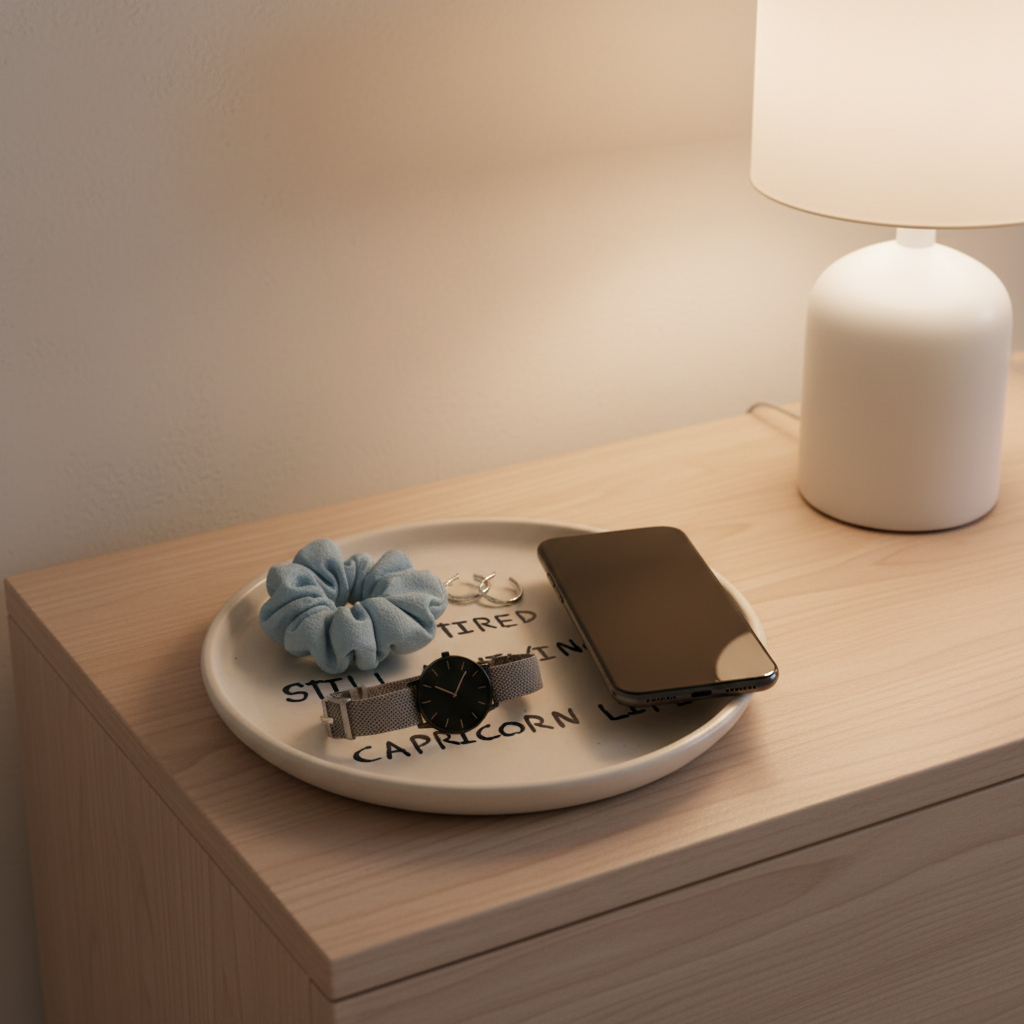 Capricorn Signature Ceramic Tray