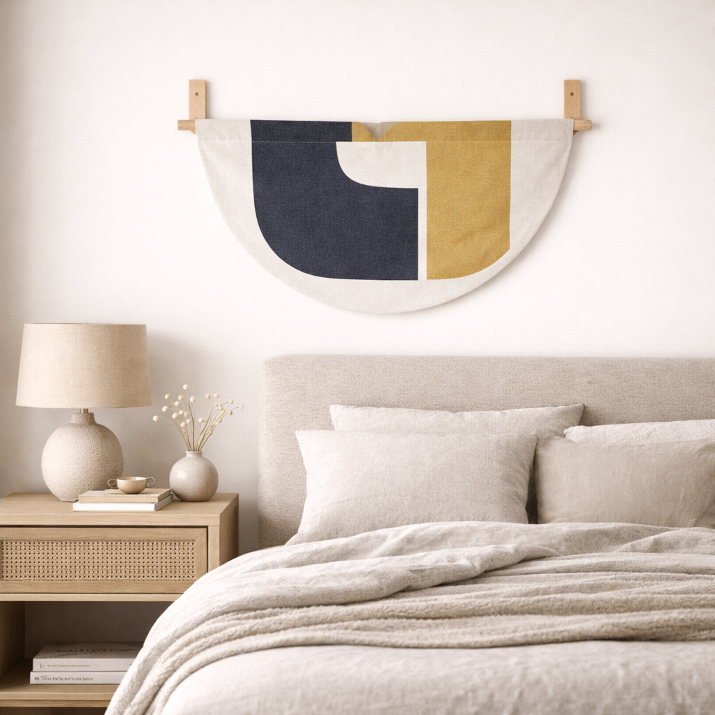 Abstract Painted Wall Textile - Studio 07