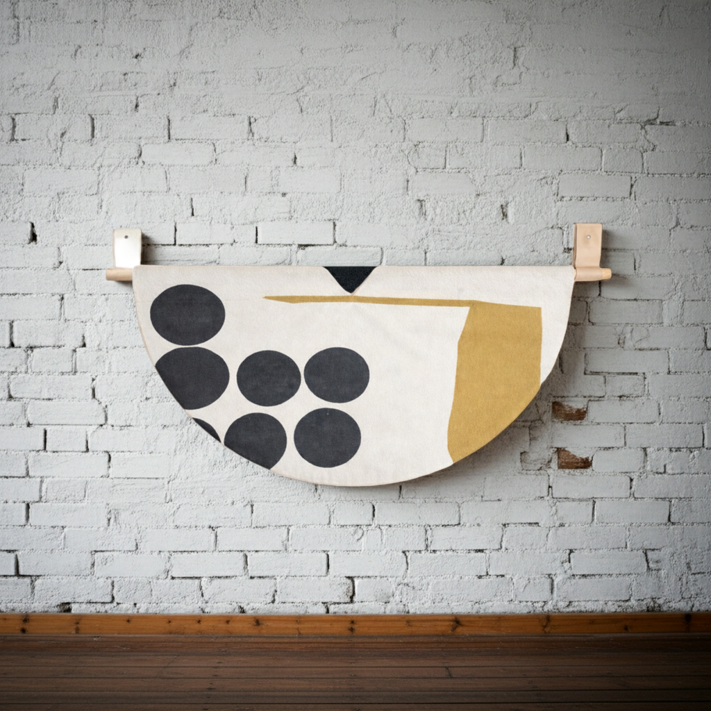 Abstract Painted Wall Textile - Studio 05