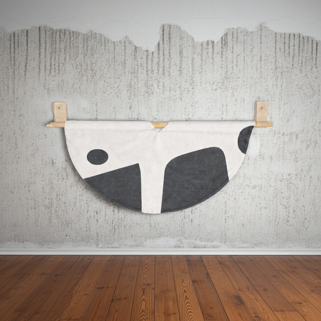 Abstract Painted Wall Textile - Studio 06