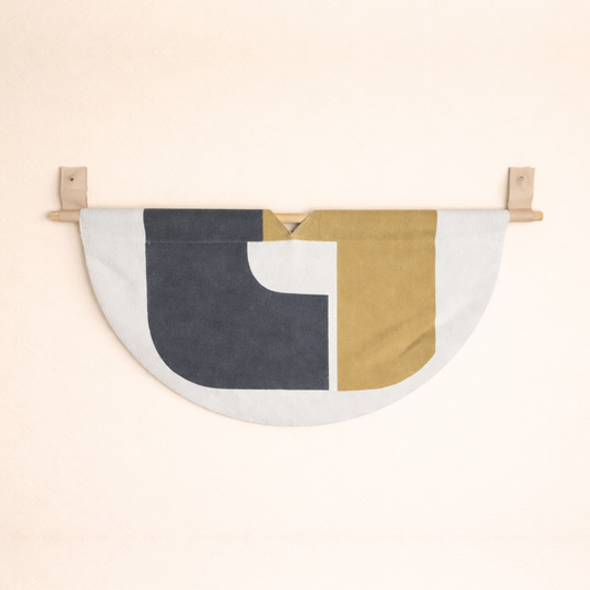 Abstract Painted Wall Textile - Studio 07