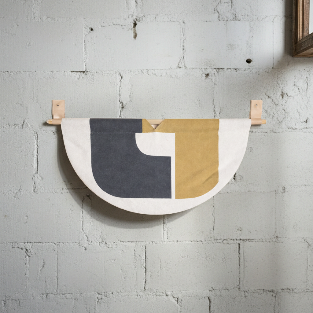 Abstract Painted Wall Textile - Studio 07