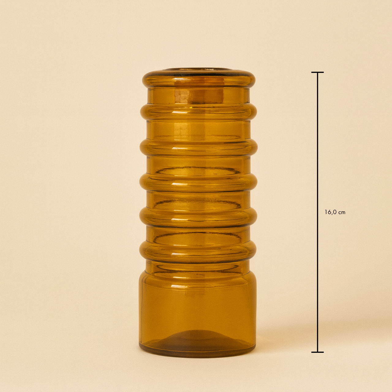 Mouth-blown Glass Vase n Candleholder 2-in-1