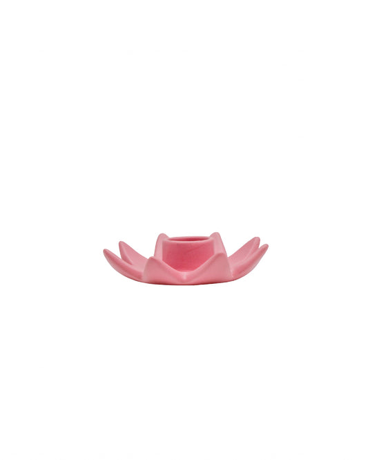 Flower Candleholder pink
