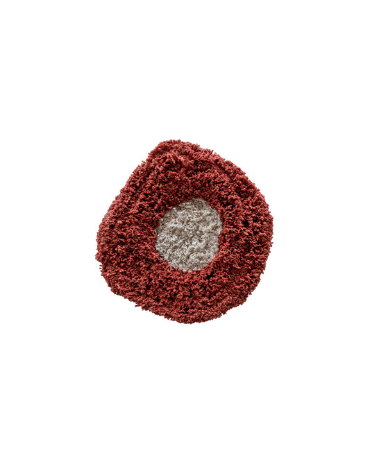 Pebble Wall Art Orange Small