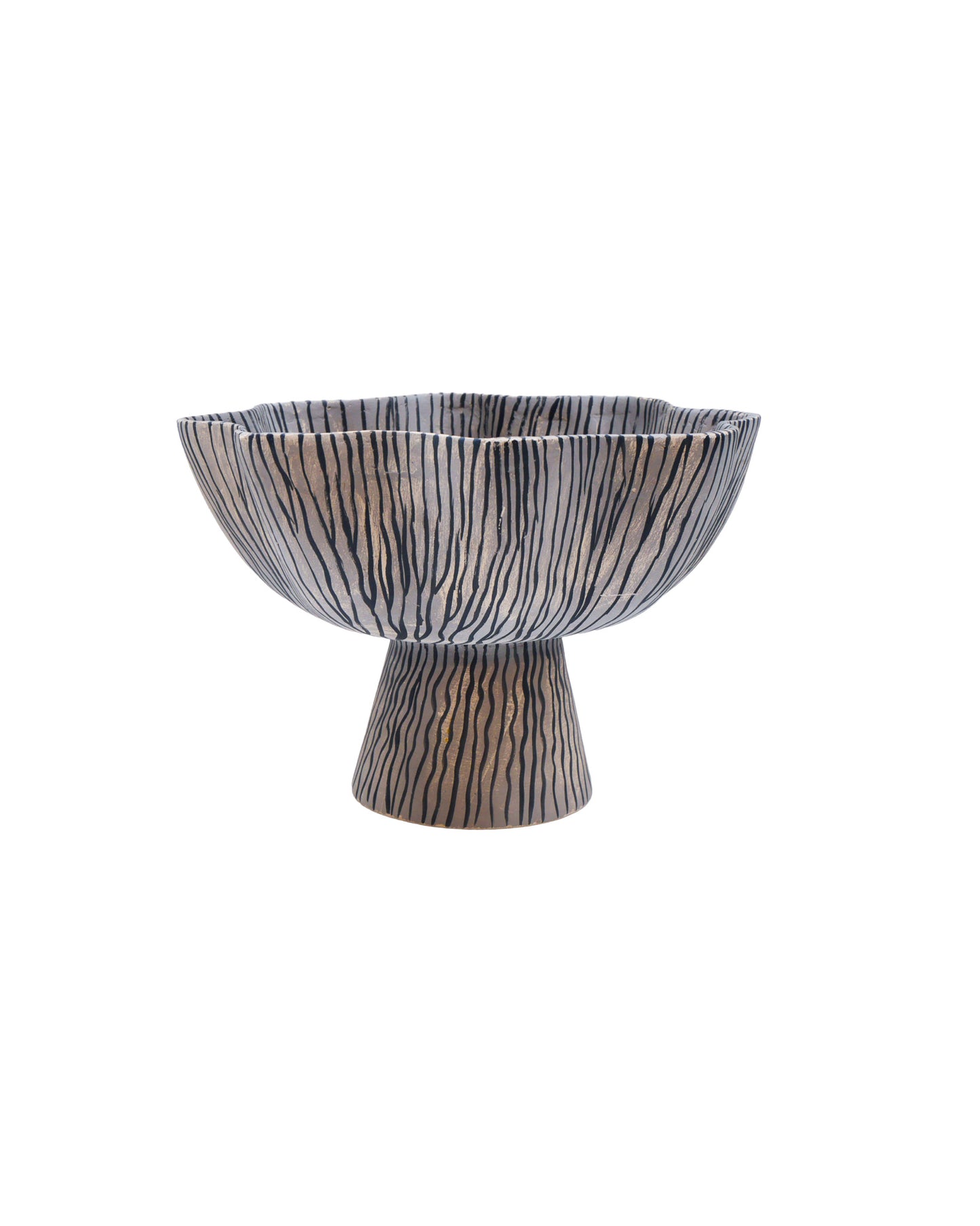 Handpainted Paper Mache Bowl