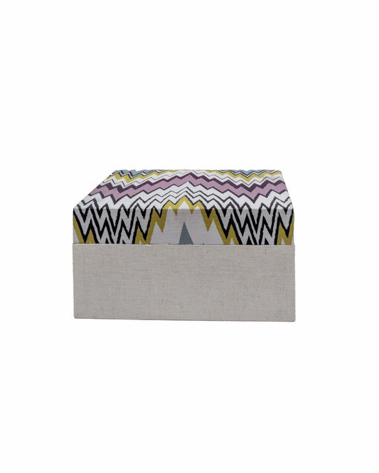 Chevron Fabric Box