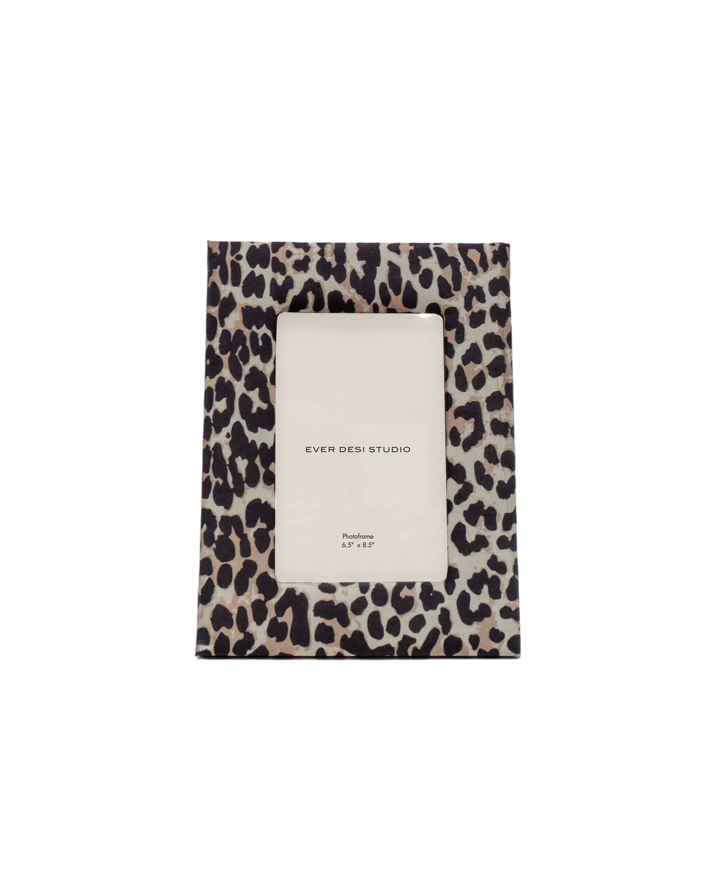 Leopard Fabric Photoframe