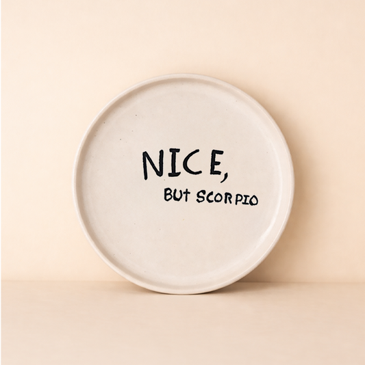 Scorpio Signature Ceramic Tray