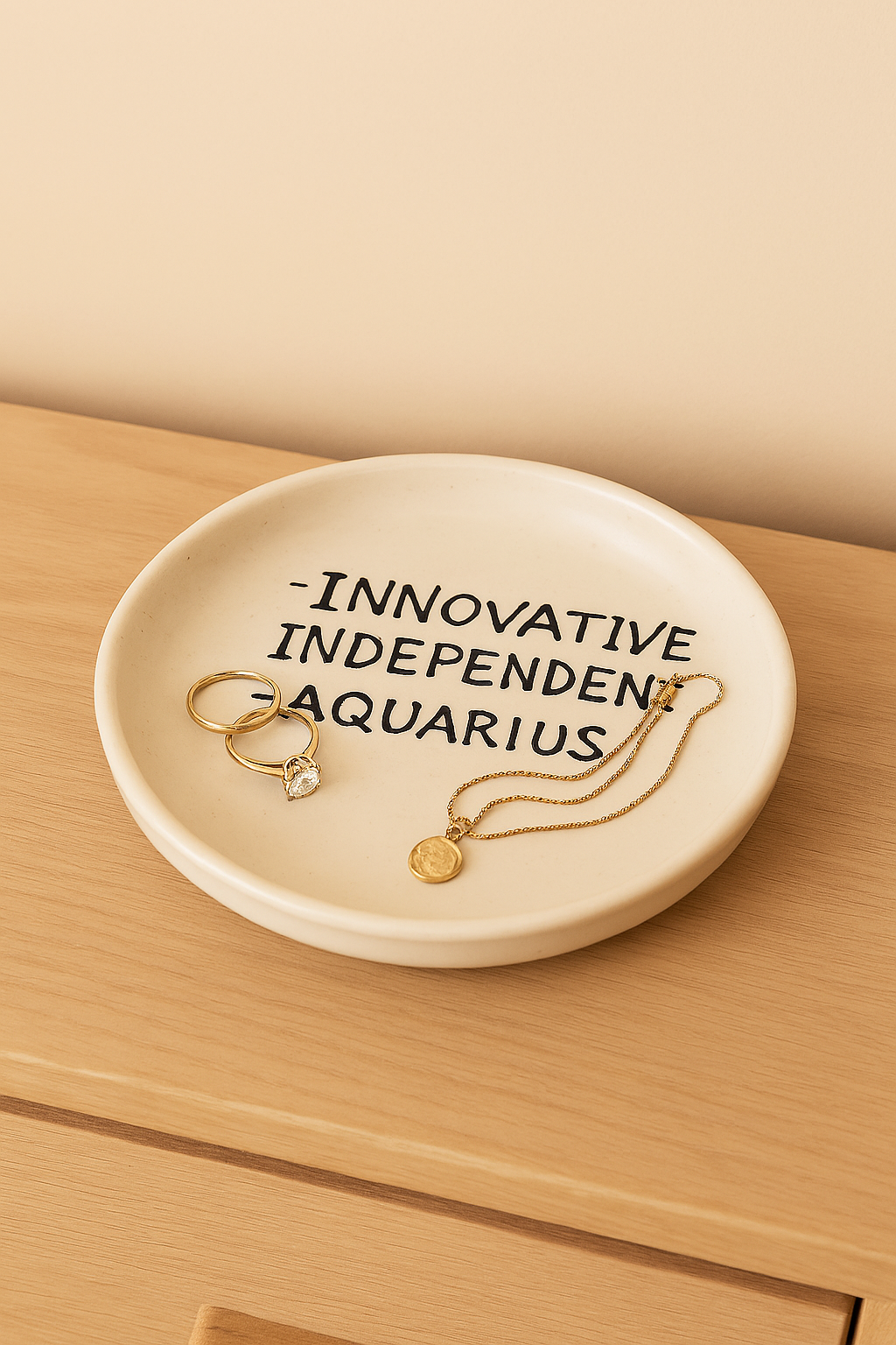 Aquarius Signature Ceramic Tray
