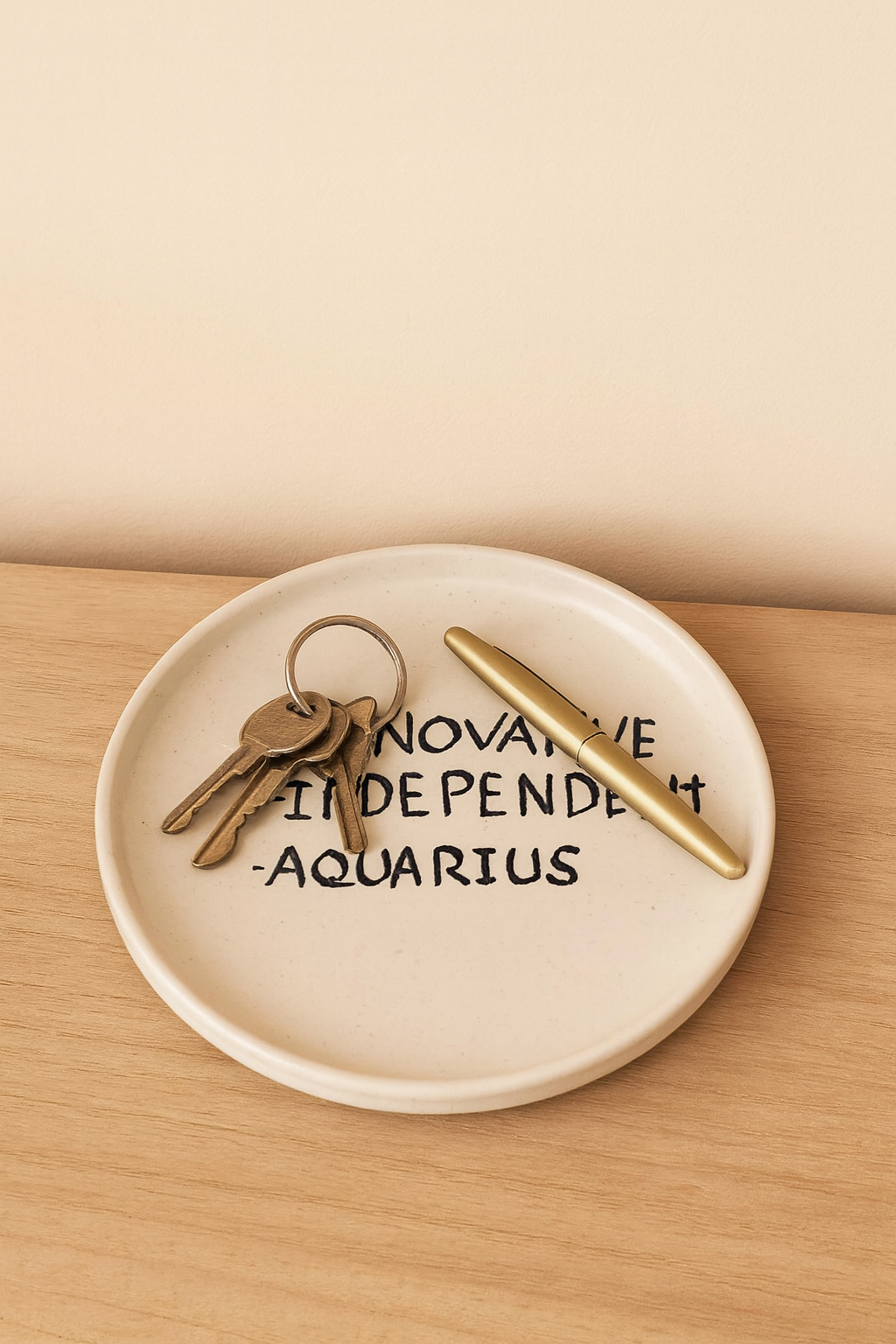 Aquarius Signature Ceramic Tray